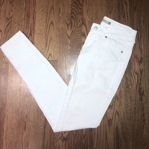 Just USA White Jeans